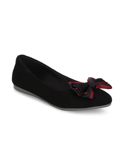 black slip on ballerinas - 16239513 - Very Small Image - 1