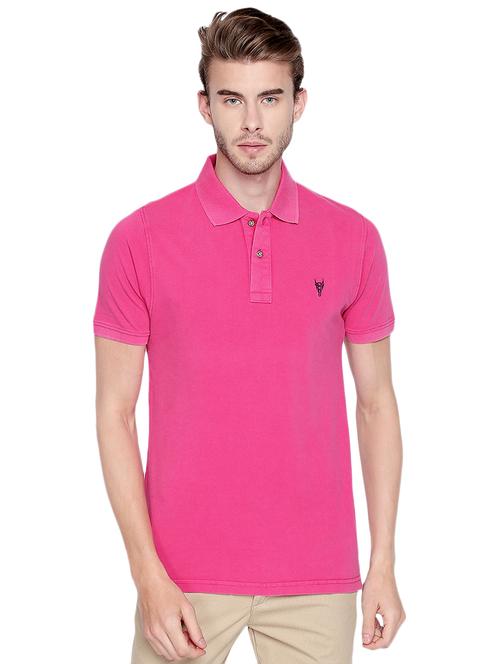 pink solid t-shirt - 16239620 - Very Small Image - 1