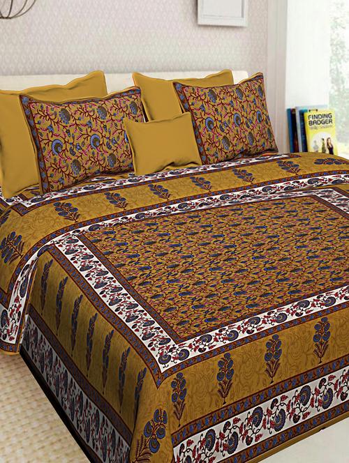 cotton bedsheet with 2 pillow covers - 16241753 - Very Small Image - 1