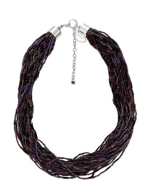 multi colored glass short necklace - 16242684 - Very Small Image - 1