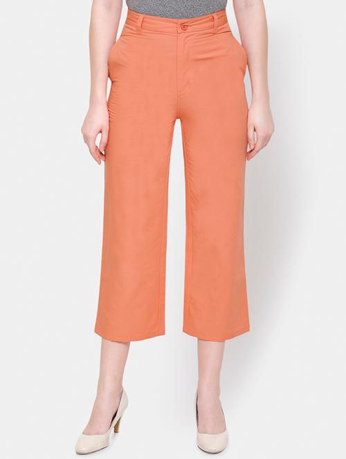 high rise cropped pants - 16245182 - Very Small Image - 1