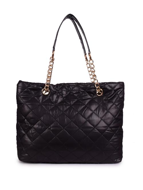 black leatherette (pu) handbag - 16245469 - Very Small Image - 1
