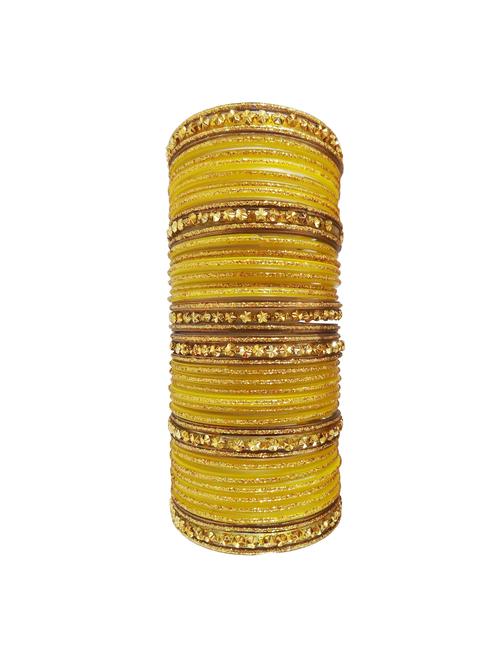 yellow gold tone bangles - 16245743 - Very Small Image - 1