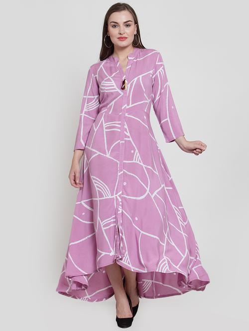 abstract high-low ethnic dress - 16246975 - Very Small Image - 1