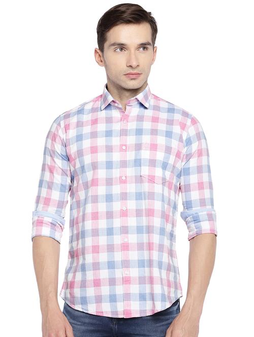 multicolor checkered casual shirt - 16247074 - Very Small Image - 1
