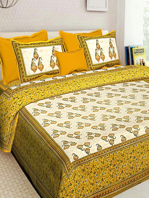 cotton bedsheet with 2 pillow covers - 16247865 - Very Small Image - 1