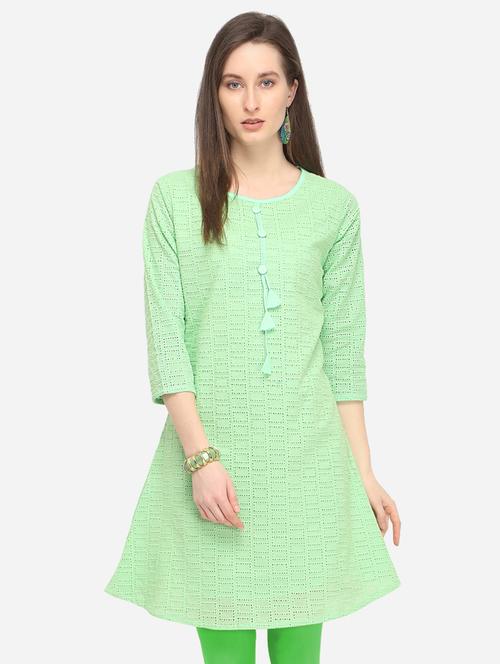 printed a-line kurta - 16249068 - Very Small Image - 1