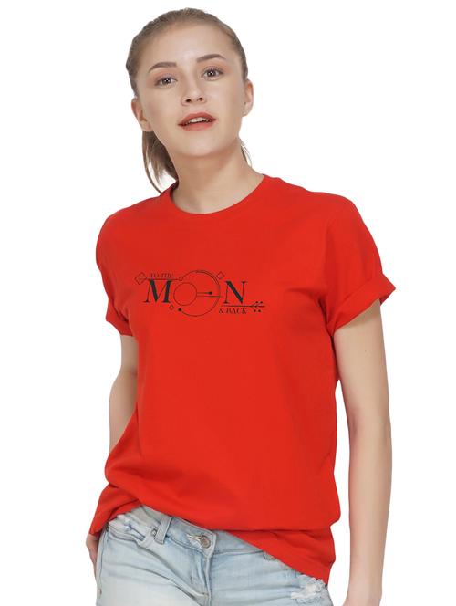 crew neck quirky print tee - 16249751 - Very Small Image - 1