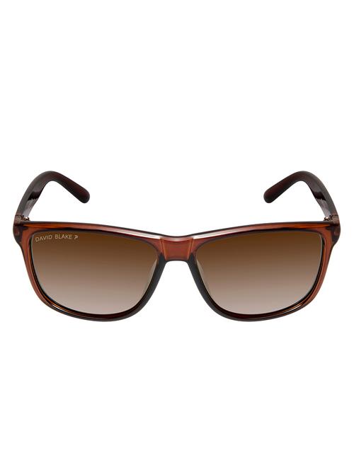 david blake brown wayfarer gradient polarised uv protected sunglass - 16250296 - Very Small Image - 1