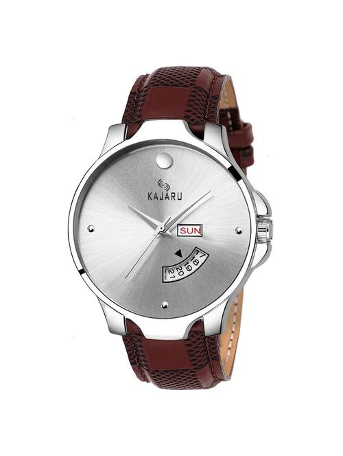 kajaru ddl-32 round dial analog watch - 16252091 - Very Small Image - 1