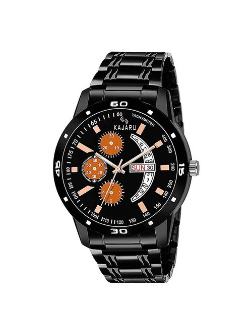 kajaru dds-318 round dial analog watch - 16252107 - Very Small Image - 1