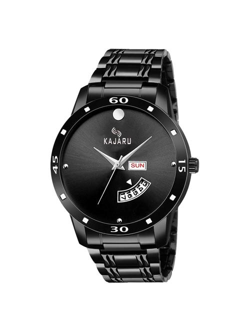 kajaru dds-319 round dial analog watch - 16252108 - Very Small Image - 1