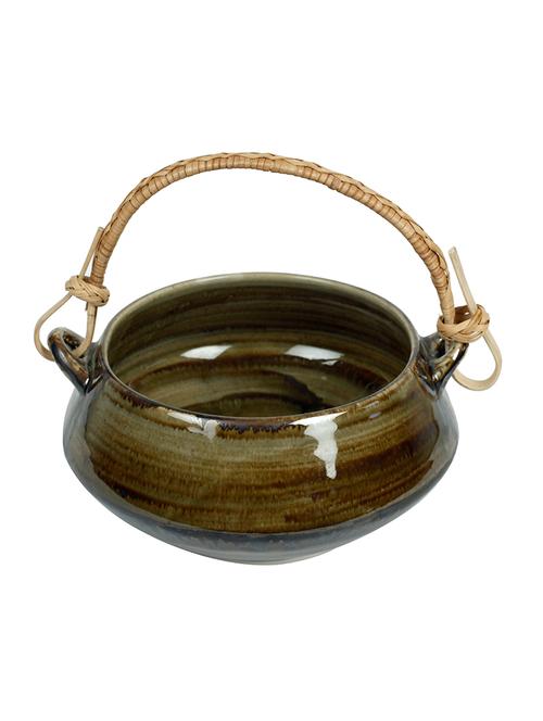 unravel india ceramic metallic studio biryani serving bowl - 16252204 - Very Small Image - 1
