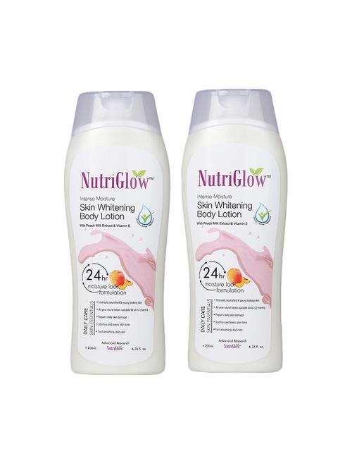 nutriglow_ skin whitening body lotion - 16253301 - Very Small Image - 1