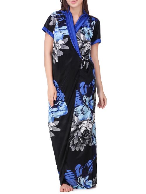 floral sleepwear robe - 16253397 - Very Small Image - 1