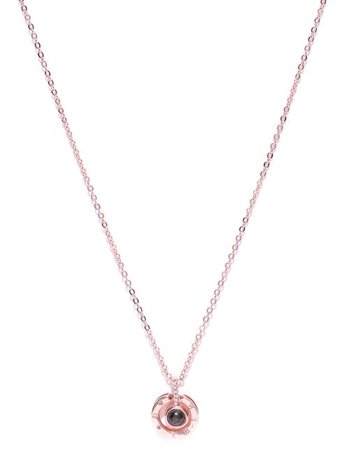 metallic brass pendant - 16253596 - Very Small Image - 1