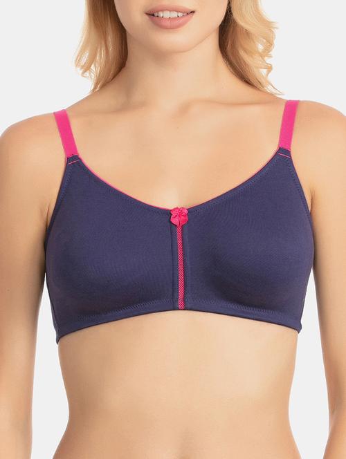 contrast detail bow patch bra - 16254780 - Very Small Image - 1