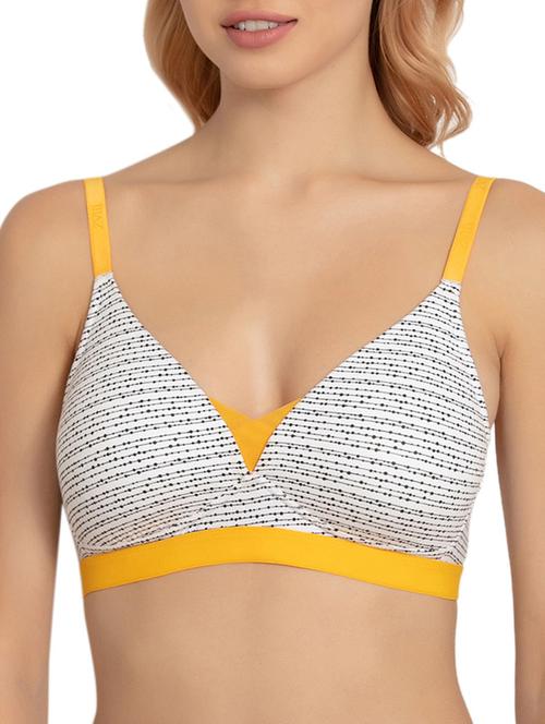 contrast detail t-shirt bra - 16254800 - Very Small Image - 1