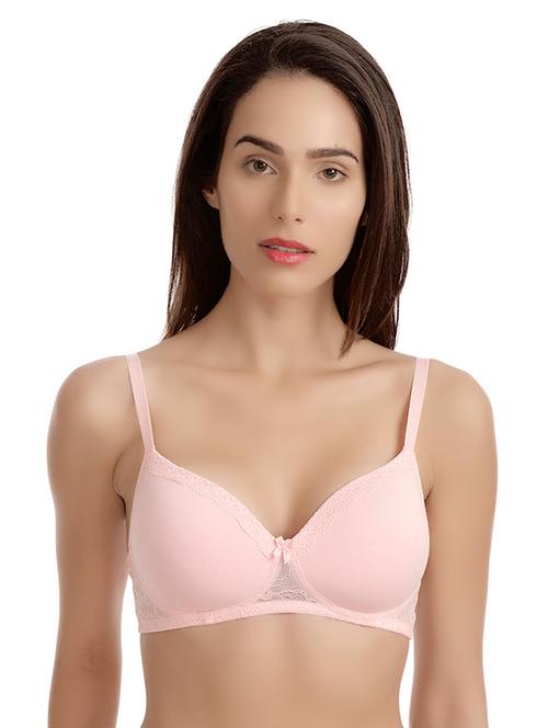 lace detail t-shirt bra - 16254809 - Very Small Image - 1