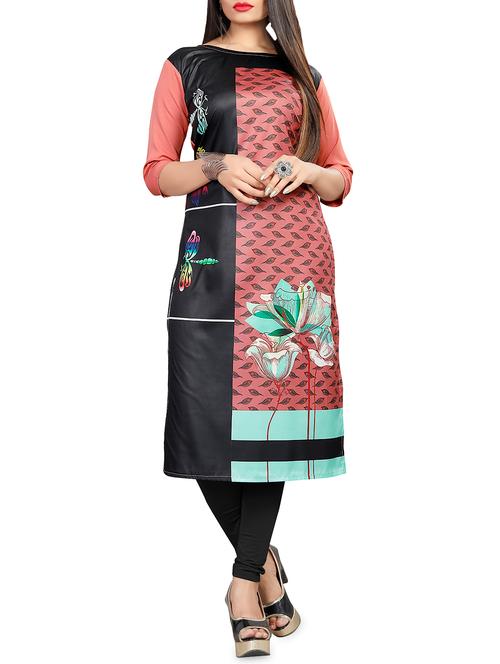 digital printed straight kurta - 16256643 - Very Small Image - 1