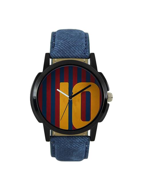 laxmo 09 round dial analog watch - 16257394 - Very Small Image - 1