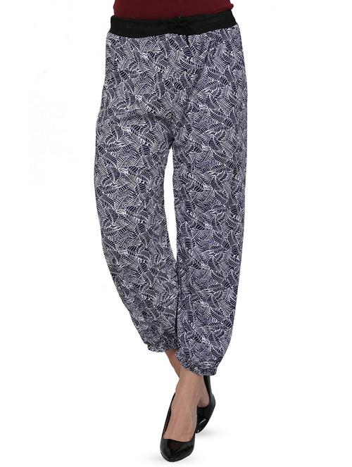 abstract printed harem salwar - 16258445 - Very Small Image - 1