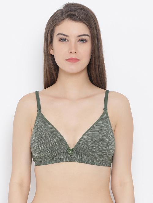 bow patch plunge bra - 16259149 - Very Small Image - 1