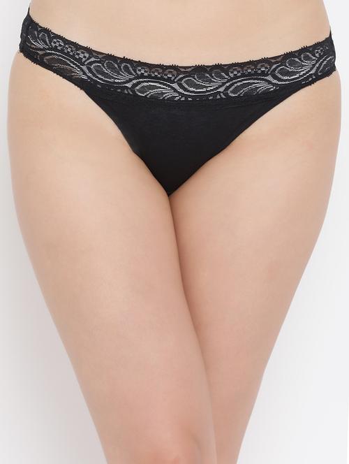 lace detail bikini panty - 16259186 - Very Small Image - 1