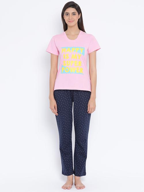 graphic print nightwear set - 16259361 - Very Small Image - 1