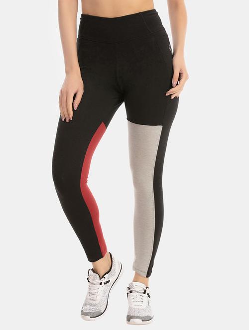 color block high rise legging - 16259585 - Very Small Image - 1
