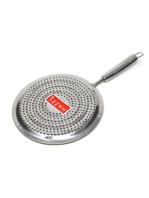 stainless steel round papad jali with steel handle - 16260407 - Very Small Image - 1