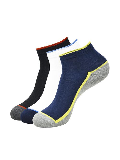 men pack of 3 printed ankle length sock - 16260661 - Very Small Image - 1
