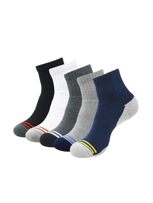 pack of 5 printed above ankle length sock - 16260880 - Very Small Image - 1