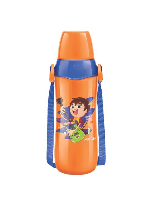 milton steel whizz 900 vaccum insulated water sipper bottle orange, 690 ml - 16262953 - Very Small Image - 1