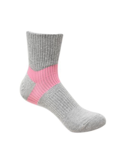grey cotton ankle length sock - 16263191 - Very Small Image - 1