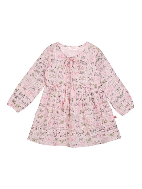 pink cotton frock - 16264428 - Very Small Image - 1
