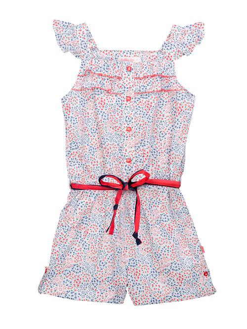 white cotton playsuit - 16264560 - Very Small Image - 1