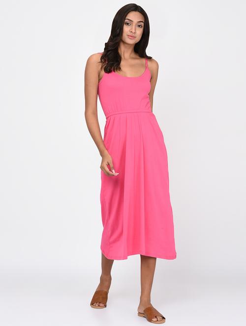 cami neck a-line dress - 16265305 - Very Small Image - 1