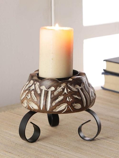 candle stand-lotus - 16265684 - Very Small Image - 1