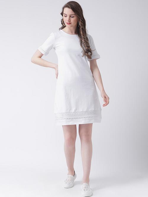 key hole back sheath dress - 16269542 - Very Small Image - 1