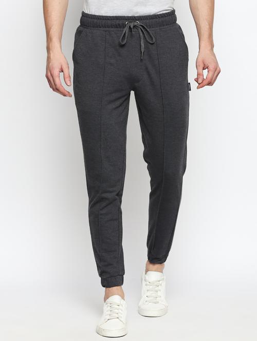 grey solid jogger - 16270092 - Very Small Image - 1