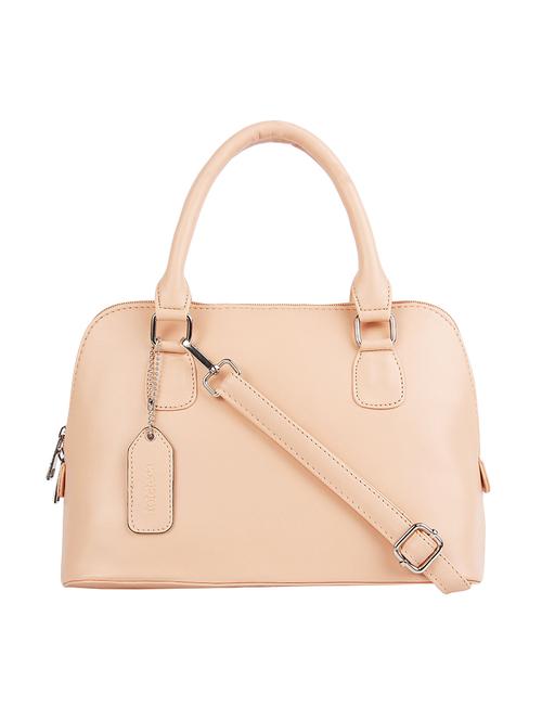 pink leatherette (pu) handbag - 16271885 - Very Small Image - 1