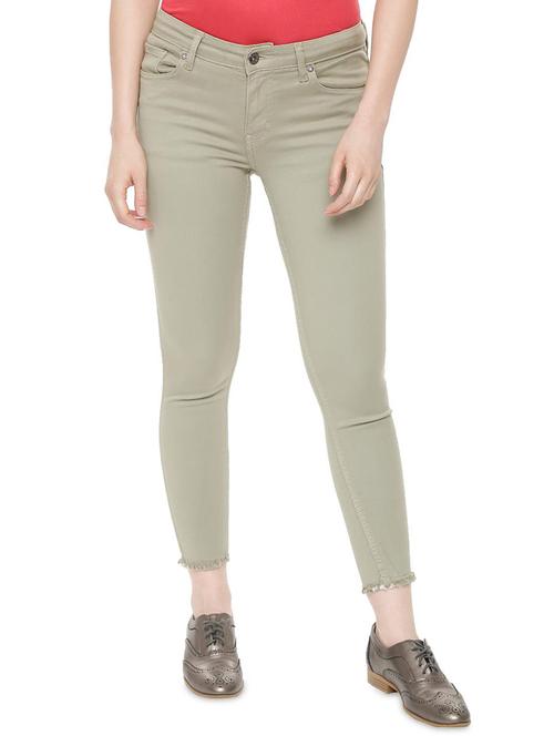 frayed hem skinny fit jeans - 16272499 - Very Small Image - 1