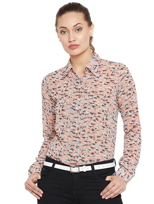 long sleeved printed shirt - 16272684 - Very Small Image - 1