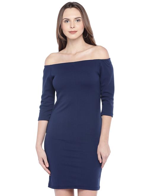 off shoulder bodycon dress - 16274257 - Very Small Image - 1