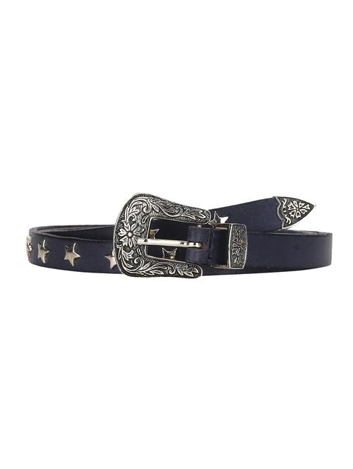 blue leather belt - 16274541 - Very Small Image - 1