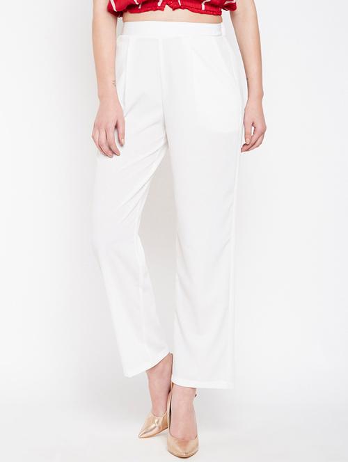 high rise pleated trouser - 16274571 - Very Small Image - 1