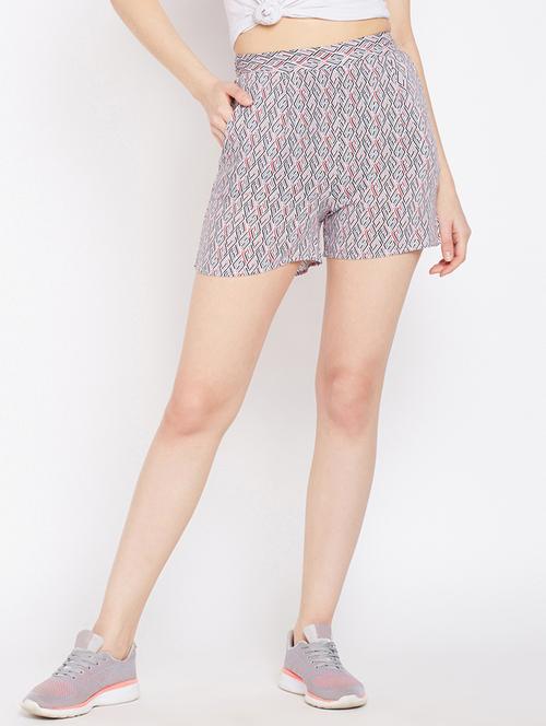 high rise sports shorts - 16274583 - Very Small Image - 1