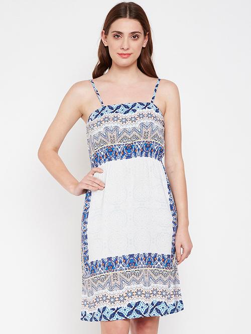 cami neck a-line dress - 16274747 - Very Small Image - 1