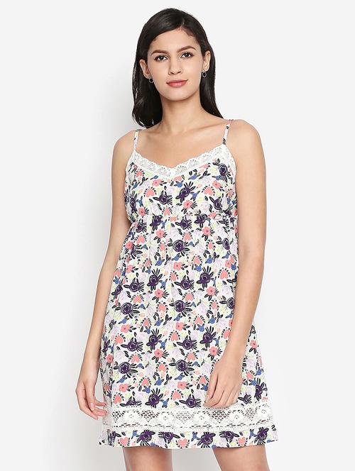 lace insert empire line dress - 16274753 - Very Small Image - 1